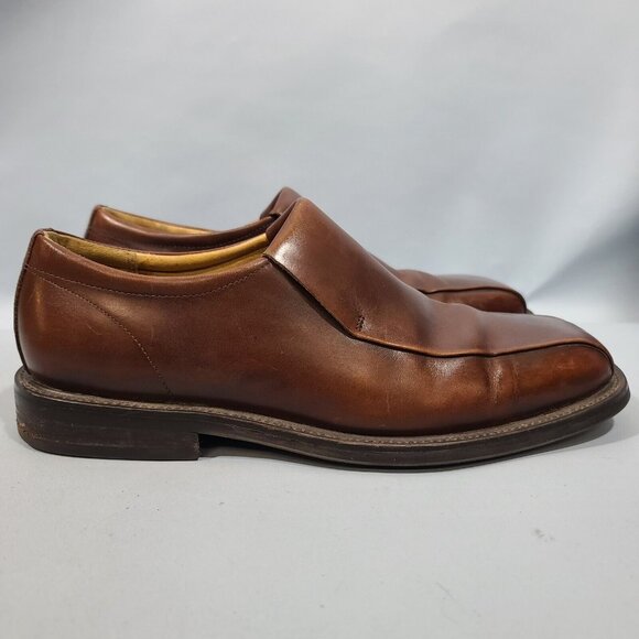 Florsheim | Shoes | Florsheim Brown Leather Bike Toe Slip On  display picture 1